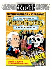 Verso de Martin Mystère (detective dell'impossibile) -26b- Il mostro d'acciaio