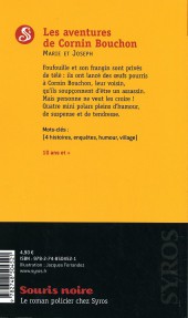 Verso de (AUT) Ferrandez - Les aventures de Corentin Bouchon