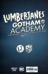 Verso de Lumberjanes / Gotham Academy (2016) -5- Lumberjanes / Gotham Academy Part 5 of 6