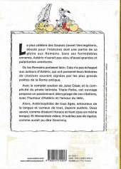Verso de Astérix (Autres) -2016/10- Les Citations latines expliquées de A à Z