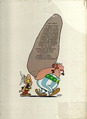 Verso de Astérix -1e1976- Astérix le Gaulois