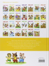 Verso de Mini-Loup (Les albums Hachette) -2b07- Mini-loup et les dinosaures