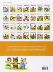 Verso de Mini-Loup (Les albums Hachette) -28- Mini-loup les cow-boys et les indiens
