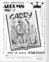 Verso de Garry Pacifique (Impéria) -16- Garry et l'affaire Kalista