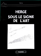 Verso de Tintin - Pastiches, parodies & pirates -2016- Hergé sous le signe de l'art
