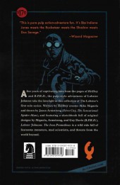 Verso de Lobster Johnson (2007) -INT01- The Iron Prometheus