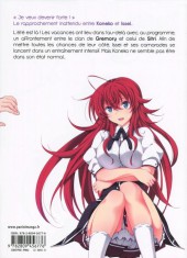 Verso de High School DxD -9- Volume 09