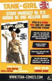 Verso de Tank Girl: Gold (2016) -1VC- Furry Road