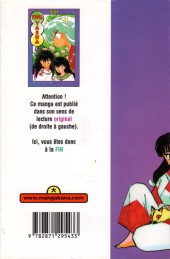 Verso de Inu Yasha -9- Tome 9