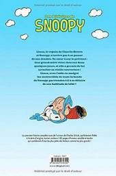 Verso de Les histoires de Snoopy -1- Le bonheur, c'est chaud comme un doudou