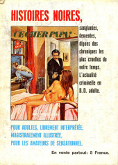 Verso de Terrificolor -48- Le losange rouge