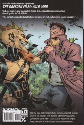 Verso de Jim Butcher's The Dresden Files : Wild Card (2016) -INT- Wild Card