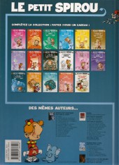 Verso de Le petit Spirou -13a2015- Fais de beaux rêves !