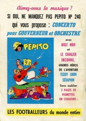 Verso de Pepito (1re Série - SAGE) -239- Le petit copain du Bosco