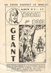 Verso de Robin des bois (Jeunesse et vacances) -12- Le gorille aux yeux rouges
