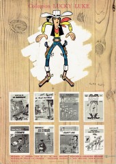 Verso de Lucky Luke -31a1968'- Tortillas pour les Dalton
