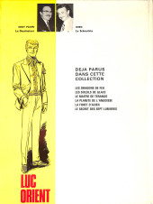 Verso de Luc Orient -3a1974- Le maître de terango