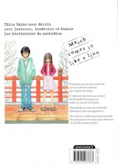 Verso de March comes in like a lion -2- Tome 2