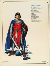 Verso de Prince Vaillant (Hachette) -3- L'épée enchantée