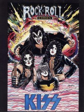 Verso de Rock 'N' Roll Comics Magazine (1990) -1- Kiss: Their Rise To Greatness-- And Beyond!!!