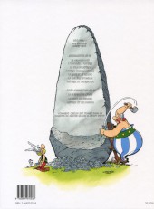 Verso de Astérix -29a2003- La Rose et le Glaive