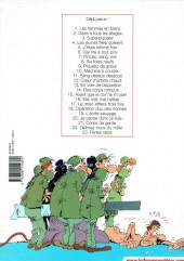 Verso de Les femmes en Blanc -2a2002- Gaze à tous les étages