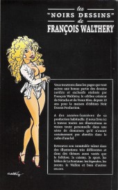 Verso de (AUT) Walthéry, François -INTR02- Les Noirs Dessins de François Walthéry