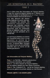 Verso de (AUT) Walthéry, François -INTR03- Fêtes à Gogo
