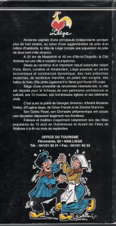 Verso de (AUT) Walthéry, François -1994/06- Liège de Simenon