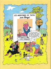 Verso de Tintin - Pastiches, parodies & pirates -a2017- Un jour dans un aéroport