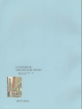 Verso de (Catalogues) Ventes aux enchères - Artcurial - Artcurial - Hergé - Samedi 8 avril 2017 - Paris