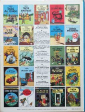 Verso de Tintin (Historique) -4C 3bis- Les cigares du pharaon