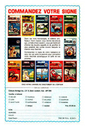 Verso de Le tombeau de Dracula (Éditions Héritage)  -5556- Requiem pour un vampire!