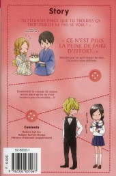 Verso de Kokoro Button -8- Tome 8