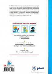 Verso de Les schtroumpfs -HS3- Édition Royale