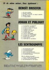 Verso de Johan et Pirlouit -9b1971- La flûte à six schtroumpfs