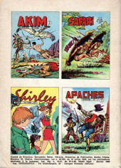 Verso de Capt'ain Swing! (1re série-Aventures et Voyages) -31- Le mystère de la grande ourse