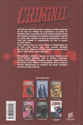 Verso de Criminal -5a12- Pauvres pécheurs