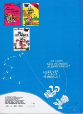 Verso de Boule et Bill -1a1982- 60 gags de Boule et Bill n°1