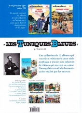 Verso de Les tuniques Bleues présentent -8- Des personnages réels (2)