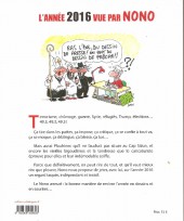 Verso de (AUT) Nono -2016- L'année 2016 vue par Nono