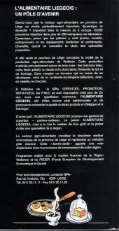 Verso de (AUT) Walthéry, François -1992/05- La cuisine régionale Wallone