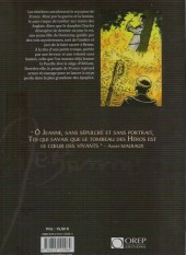 Verso de Jeanne d'Arc (Eho/Paillou) - De feu et de sang