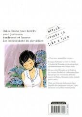 Verso de March comes in like a lion -4- Tome 4