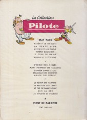 Verso de Astérix -6a1965- Astérix et Cléopâtre