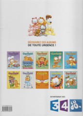 Verso de Garfield (Dargaud) -16HVT2017- Garfield fait feu de tout bois