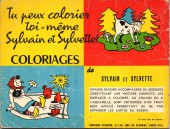 Verso de Sylvain et Sylvette (albums Fleurette) -16a1957- Quatre méchants compères