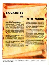 Verso de Jules Verne (Le Journal de) - Aventures extraordinaires -1- Le Tour du monde en 80 jours