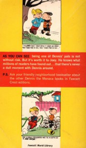 Verso de Dennis the Menace - Dennis the Menace and his pal Joey