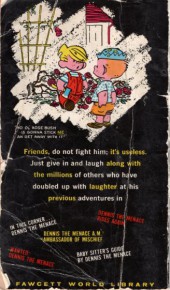 Verso de Dennis the Menace - Dennis the Menace vs. Everybody